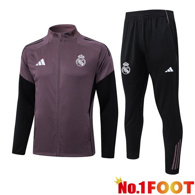 Real Madrid kit Training Jacket Tracksuit Purple 2026/2027