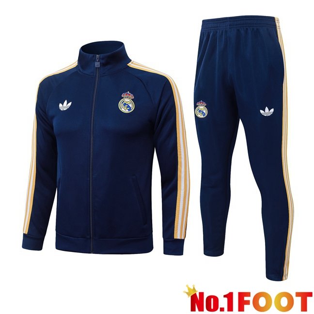 Real Madrid kit Training Jacket Tracksuit Blue Royal 2026/2027