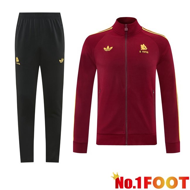 AS Rome kit Training Jacket Tracksuit Red 2026/2027