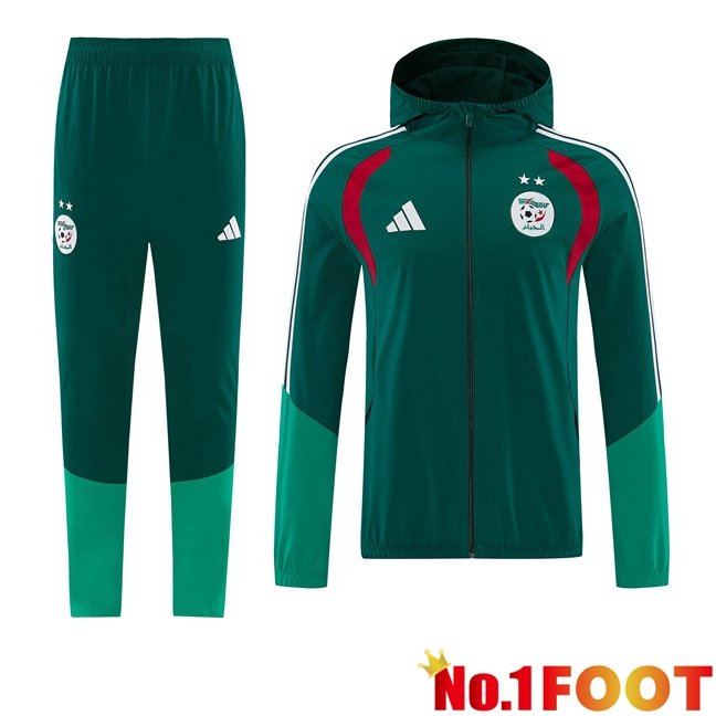 Algeria Training Tracksuit - Windbreaker Green 2026/2027