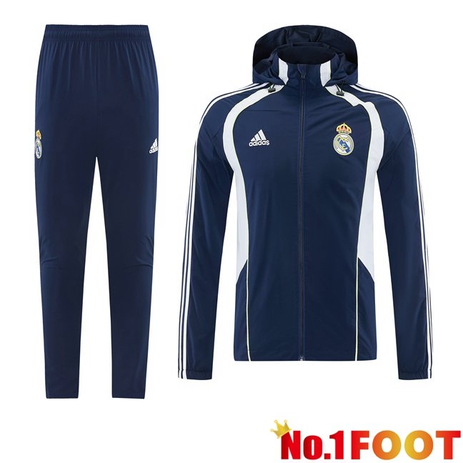 Real Madrid Training Tracksuit - Windbreaker Blue Royal 2026/2027