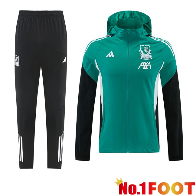 FC Liverpool Training Tracksuit - Windbreaker Green 2026/2027