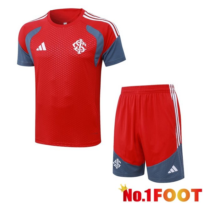SC Internacional kit Training T Shirt + Shorts Red 2026/2027