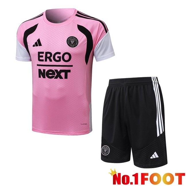 Inter Miami CF kit Training T Shirt + Shorts Pink 2026/2027