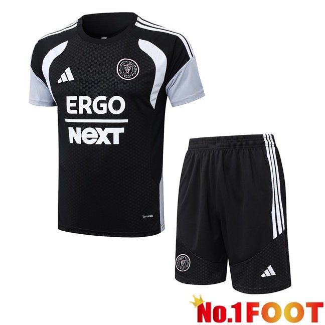 Inter Miami CF kit Training T Shirt + Shorts Black 2026/2027