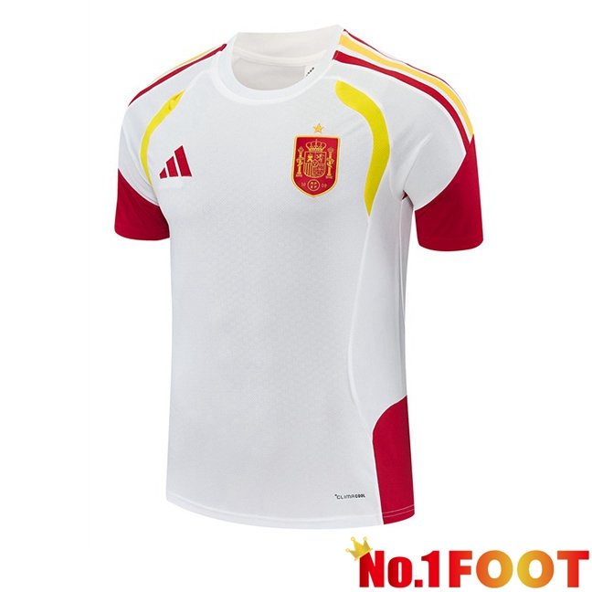 Spain Training T Shirt White 2026/2027