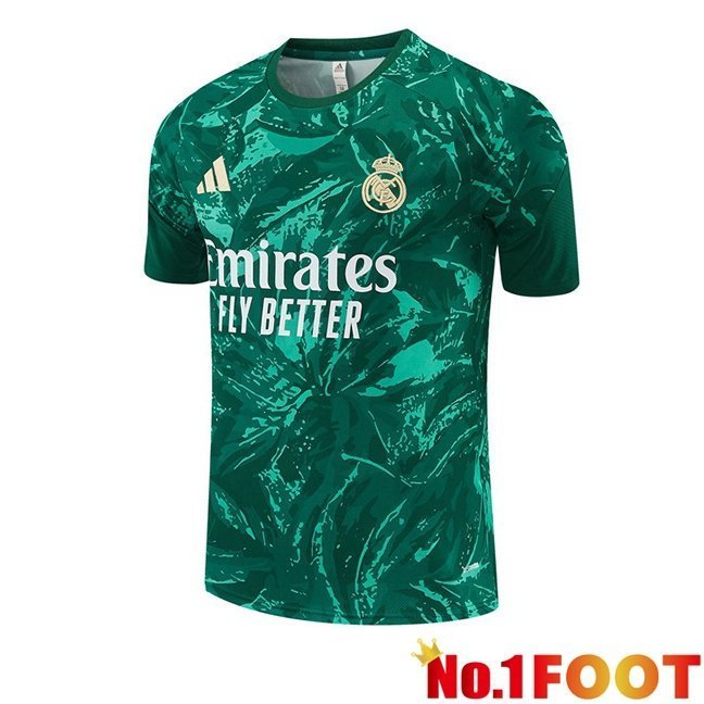 Real Madrid Training T Shirt Green 2026/2027