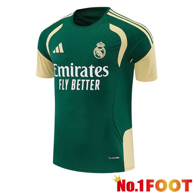 Real Madrid Training T Shirt Green 2026/2027