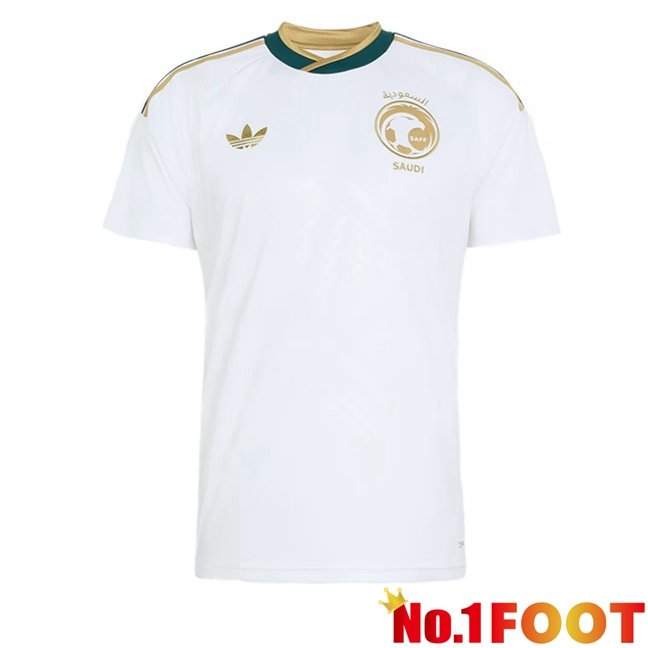 Saudi Arabia Away Soccer Jersey White 2026/2027