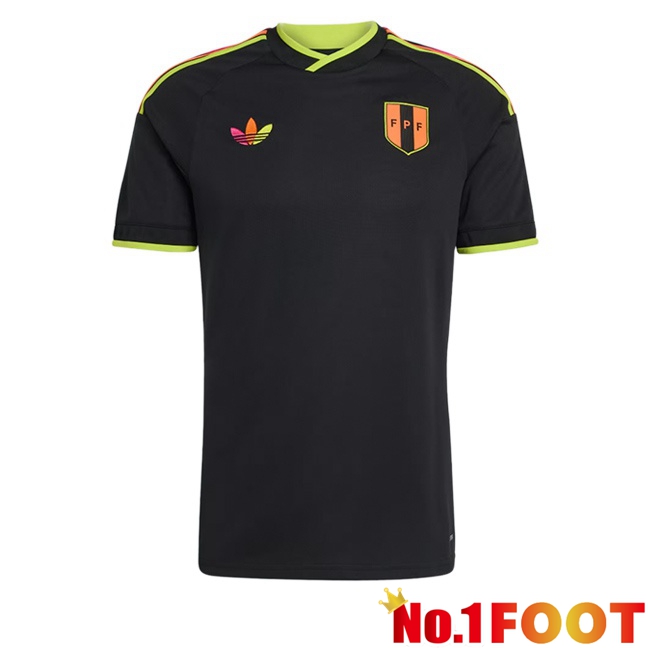 Peru Away Soccer Jersey Black 2026/2027
