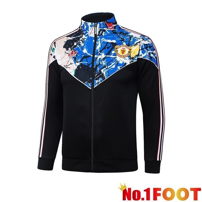 Manchester United Training Jacket Blue Black 2026/2027