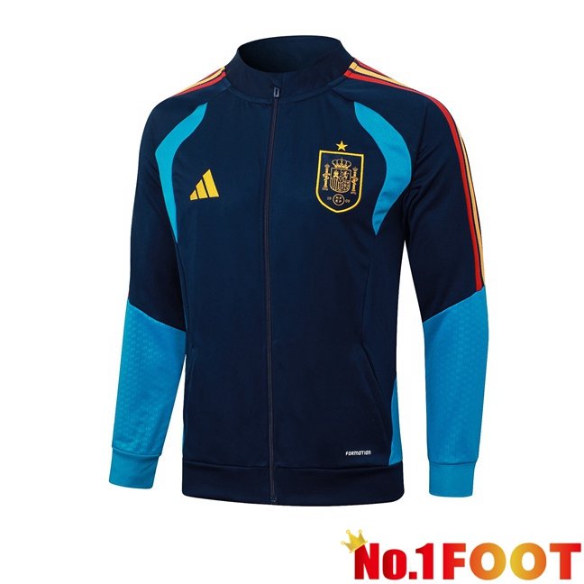 Spain Training Jacket Blue Royal 2026/2027