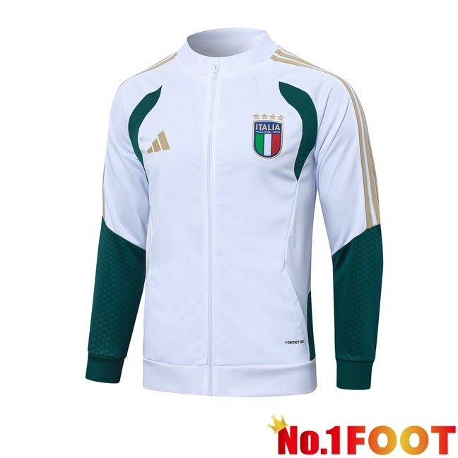 Italy Training Jacket White 2026/2027