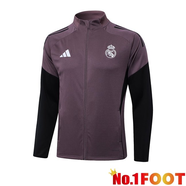Real Madrid Training Jacket Purple 2026/2027