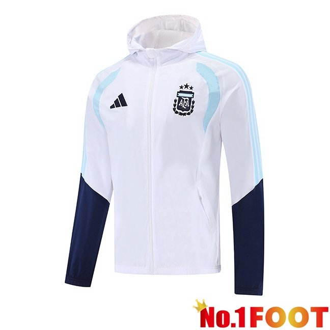 Argentina WindbreakerWhite 2026/2027