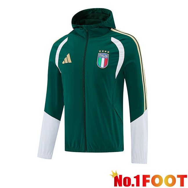 Italy WindbreakerGreen 2026/2027