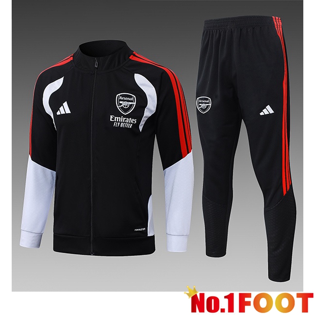 Arsenal Kids kit Training Jacket Tracksuit Black 2026/2027