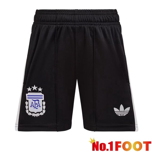 Argentina Away Soccer Shorts Black 2026/2027