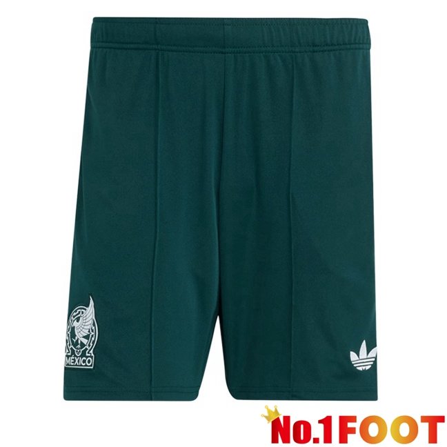 Mexico Away Soccer Shorts Green 2026/2027