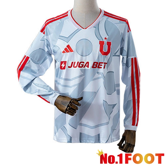 Universidad de Chile Long sleeve Soccer Jersey Special Edition White 2026/2027