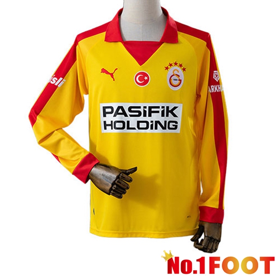 Galatasaray Long sleeve Soccer Jersey Special Edition Yellow 2026/2027