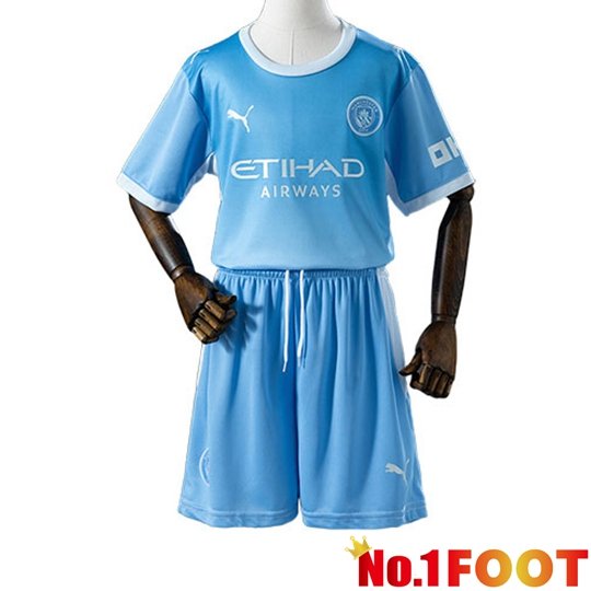 Manchester City Kids Home Soccer Jersey 2026/2027