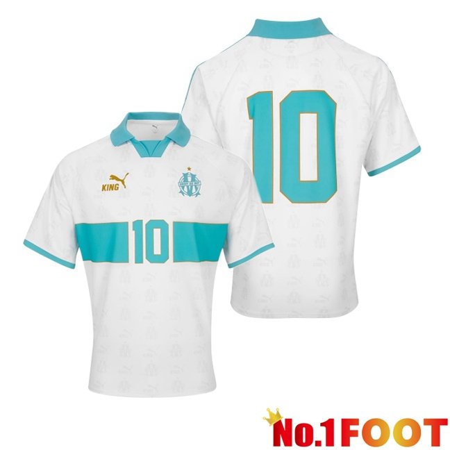 Marseille OM Soccer Jersey Special Edition White 2025/2026