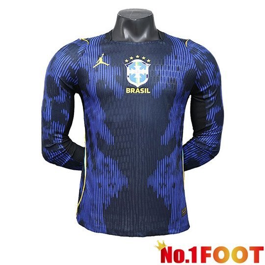Brazil Away Soccer Jersey Long sleeve Soccer World Cup 2026