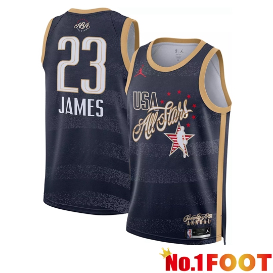 NBA American All-Star (JAMES #23) NBA Black/Yellow 2026/2027