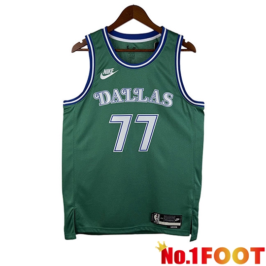 NBA Dallas Mavericks (DONCIC #77) Green 2026/2027