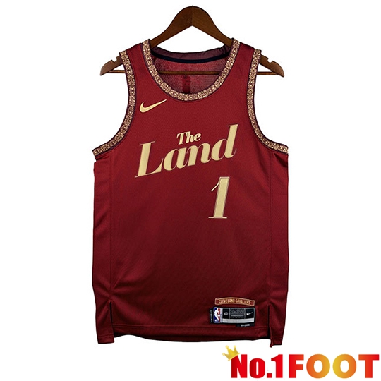 NBA Cleveland Cavaliers (HARDEN #1) Red/Yellow 2026/2027