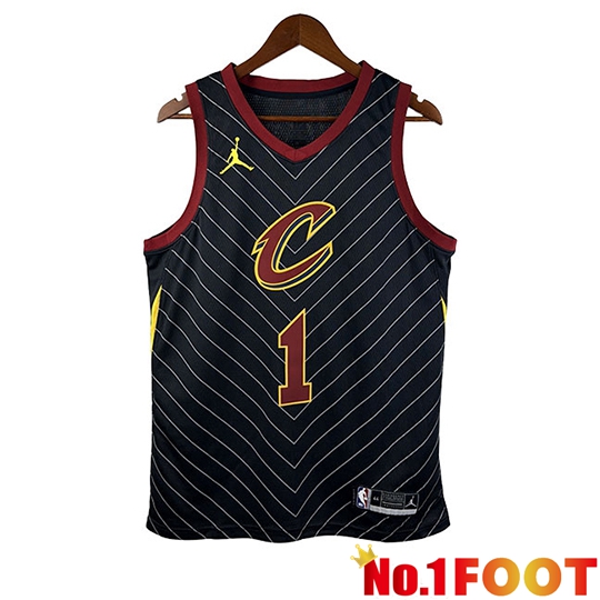 NBA Cleveland Cavaliers (HARDEN #1) Black/Red/Yellow 2026/2027