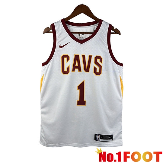 NBA Cleveland Cavaliers (HARDEN #1) White/Red 2026/2027