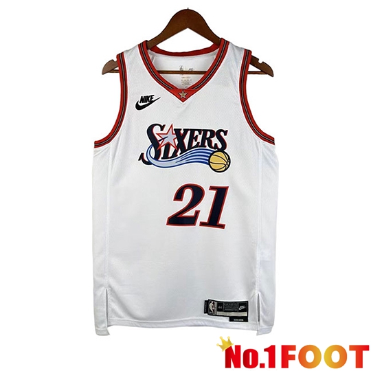 NBA Philadelphia 76ers (EMBIID #21) White 2026/2027