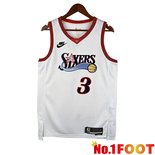NBA Philadelphia 76ers (IVERSON #3) White 2026/2027