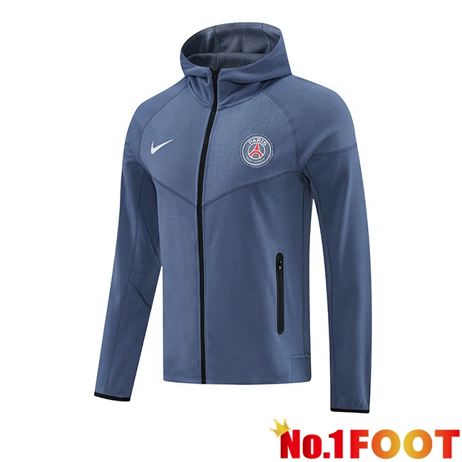 Paris PSG Training Sweatshirt Hoodie Grey 2026/2027