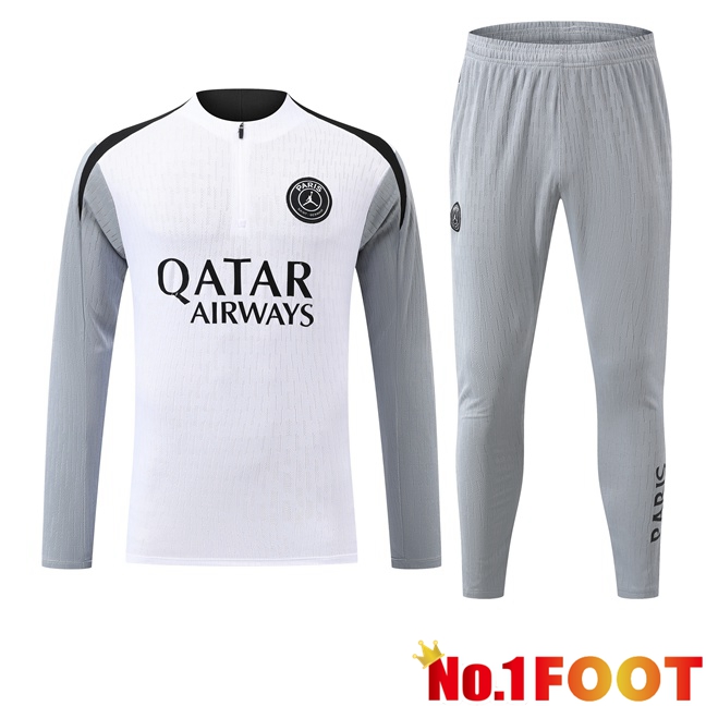 Paris PSG kit Training Tracksuit White 2026/2027