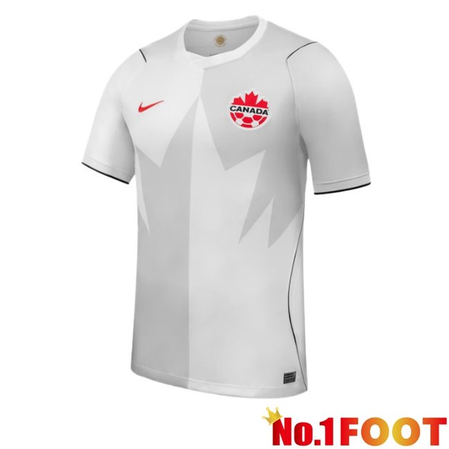 Canada Third Soccer Jersey Grey 2026/2027