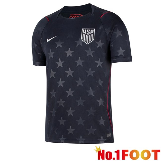 USA Away Soccer Jersey Black 2026/2027