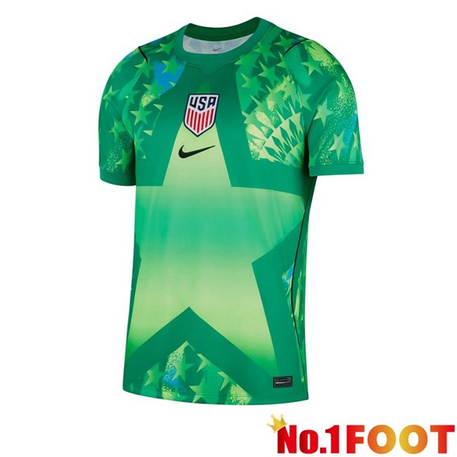 USA Goalkeeper Soccer Jersey Green 2026/2027