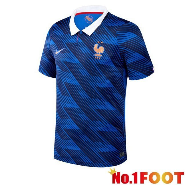 France Home Soccer Jersey Blue Royal 2026/2027