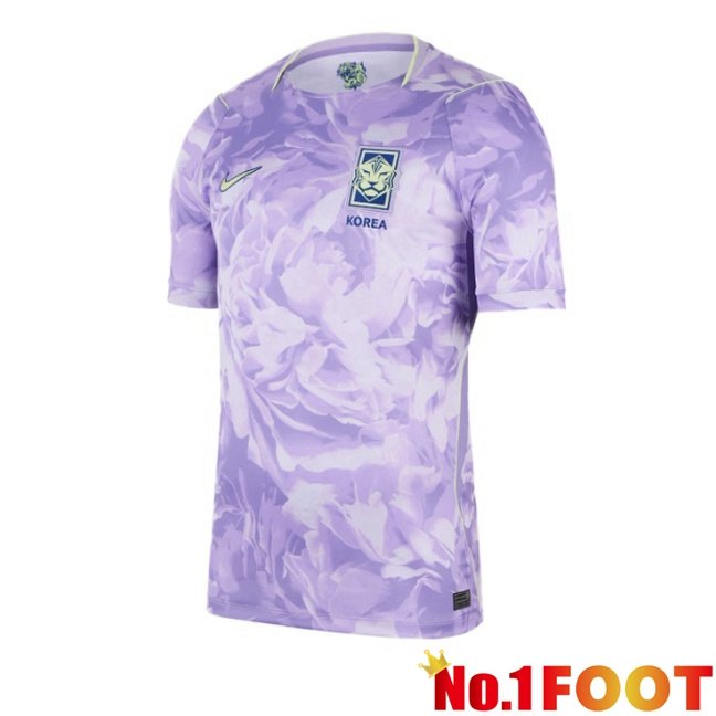 Korea Away Soccer Jersey Purple 2026/2027