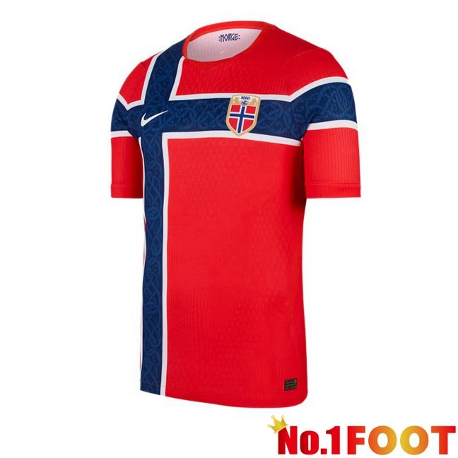 Norway Home Soccer Jersey Red 2026/2027