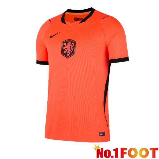 Netherlands Home Soccer Jersey Orange 2026/2027