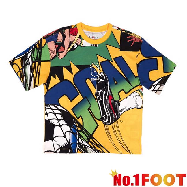 Brazil Soccer Jersey Special Edition Yellow Green 2026/2027