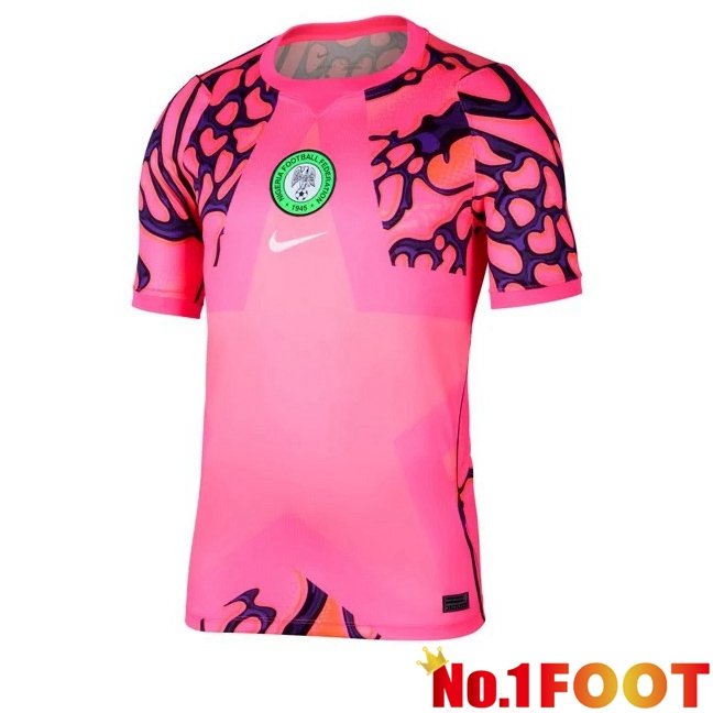 Nigeria Goalkeeper Soccer Jersey Pink 2026/2027