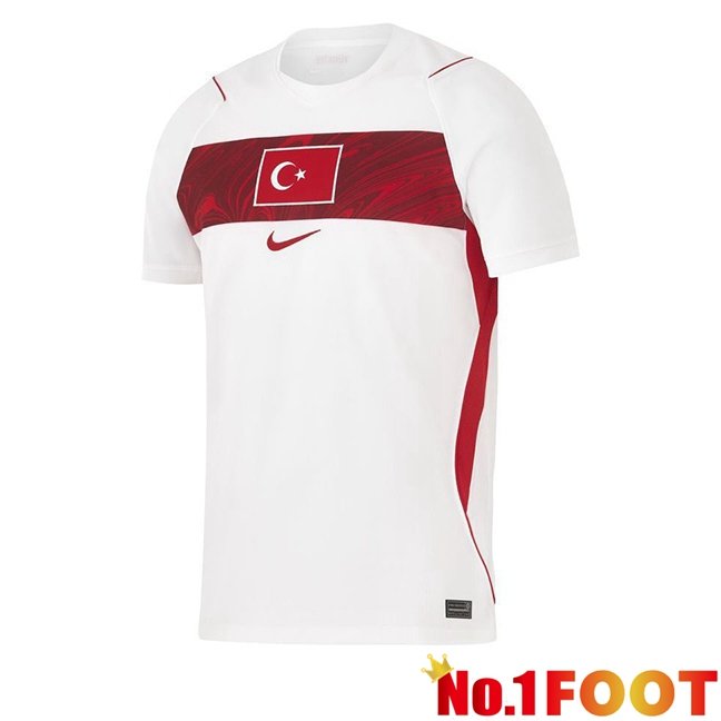 Türkiye Away Soccer Jersey White 2026/2027