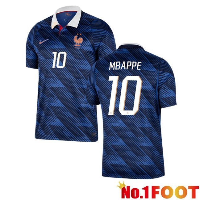 France (MBAPPE 10) Home Soccer Jersey Blue Royal 2026/2027