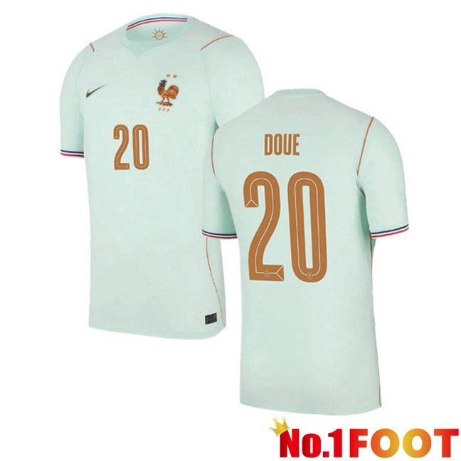 France (DOUE 20) Away Soccer Jersey Green 2026/2027