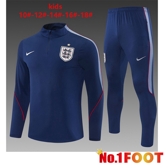 England Kids kit Training Tracksuit Blue Royal 2026/2027